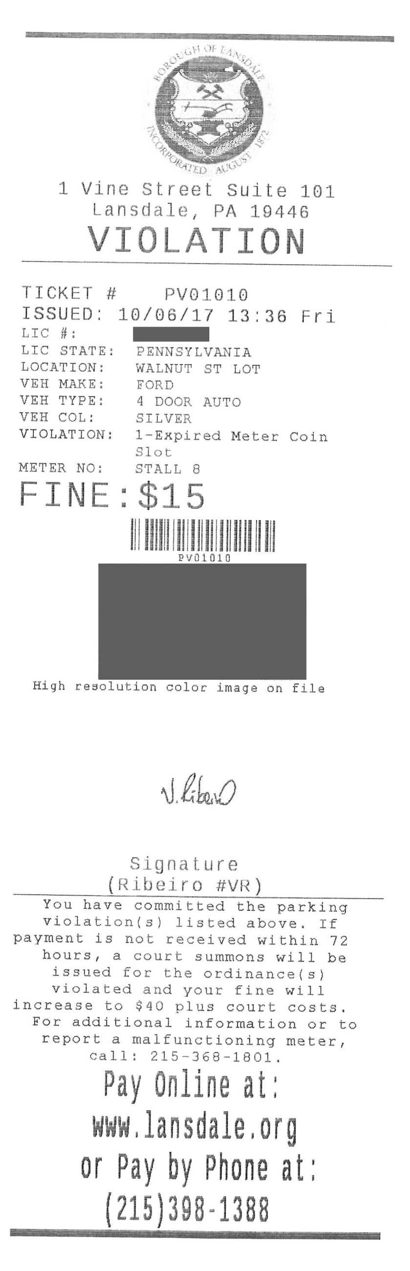 Eticket update with phone number