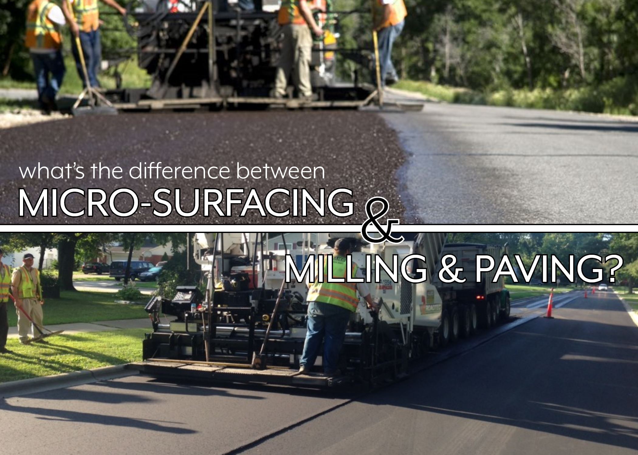 Milling and Paving